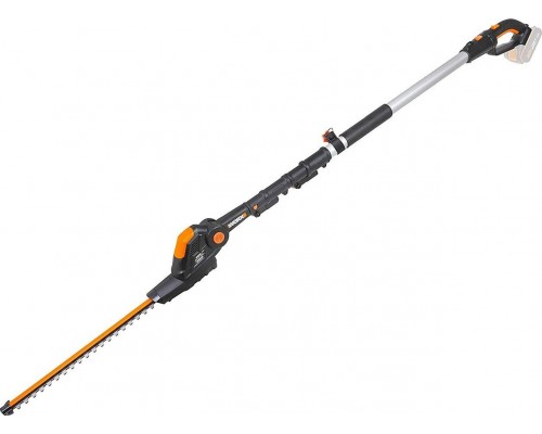 Worx nożyce do żywopłotu 20v, 45cm, wysięgnik 2,8m, bez aku i ład