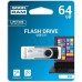 Pendrive GoodRam UTS2.0, 64 GB  (UTS2-0640K0R11)