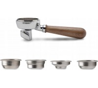Lelit - PLA582W Portafiltr 58mm z podwójną wylewką i drewnianą rączką