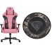 GENESIS Nitro 720 Black-Pink (NFG-1928) + Genesis Floor mat Tellur 500 Master of Camouflage (NDG-1708)