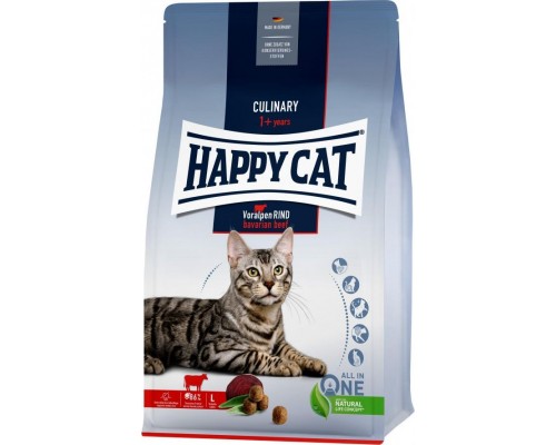 Happy Cat Culinary Bavarian Beef, sucha karma, dla kotów adults, Bavarian beef, 10 kg, worek