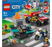 LEGO City Akcja strażacka i policyjny pościg (60319)