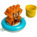 LEGO Duplo Vannas prieki — Peldoša sarkanā panda (10964)