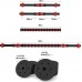 HMS ‎Dumbbells SGP15 bituminous 2 x 7.5 kg