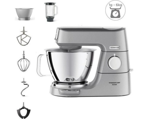Kenwood Kenwood Titanium Chef Baker KVC85.124SI, food processor