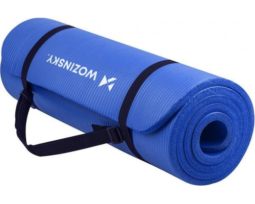Wozinsky Treniņu paklājs WNSP 181 cm x 63 cm x 1 cm blue