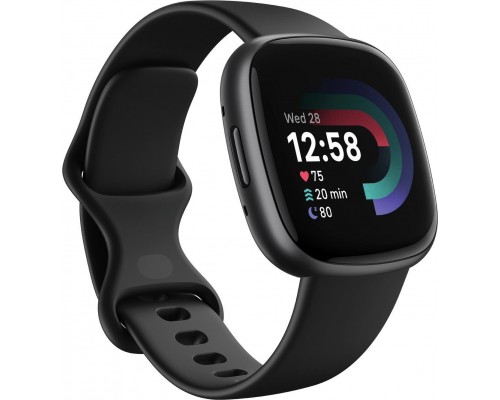 Smartwatch Fitbit Versa 4 Black  (FB523BKBK)
