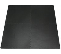 HMS Aizsargsegums MP12 122 cm x 122 cm x 1.2 cm melns
