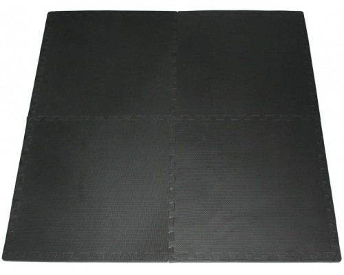 HMS Aizsargsegums MP12 122 cm x 122 cm x 1.2 cm melns