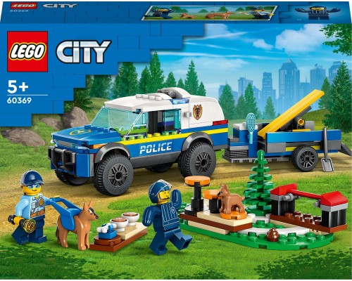 LEGO City Mobilā policijas suņu apmācība (60369)