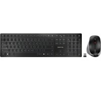 Cherry CHERRY DW 9500 SLIM klawiatura Dołączona myszka RF Wireless + Bluetooth QWERTY Angielski Black, Gray