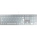 Cherry CHERRY KC 6000C FOR MAC klawiatura USB QWERTY Skandynawia Srebrny