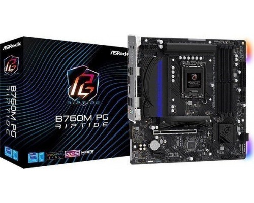 Intel B760 ASRock B760M PG RIPTIDE