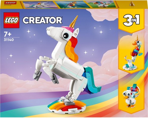LEGO Creator 3-in-1 Maģiskais vienradzis (31140)