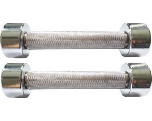 Spartan chrome plated Dumbbells Spartan 2 x 9 kg