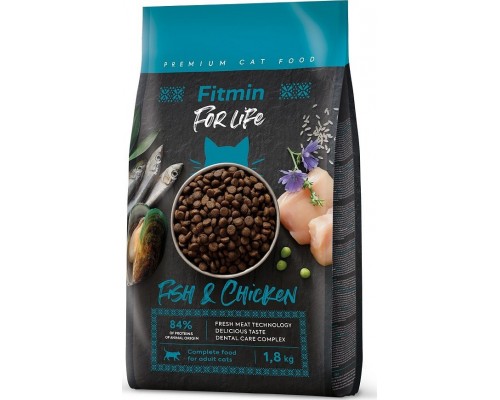 Fitmin  Cat For Life Adult Fish and Chicken 1,8 kg