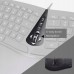 Perixx Perixx PERIDUO-505B, DE, wired USB ergonomic split keyboard and vertical mouse combo, black