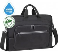 RivaCase do notebooka 15,6"-16" RivaCase ECO Alpendorf 7531, black, from ecological, waterproof material from recycling (rPET)