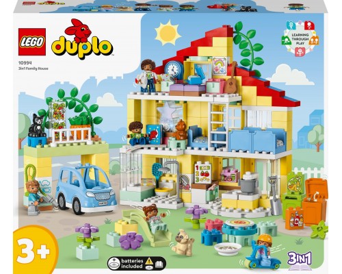 LEGO Duplo Ģimenes māja 3 vienā (10994)