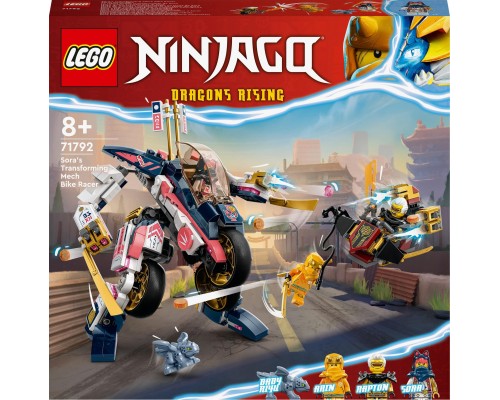 LEGO NINJAGO® Soras transformējamais sacīkšu motocikls (71792)