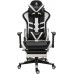 Ghost Chairs rozkładany with footrest GHOST-SIX kolor Black White