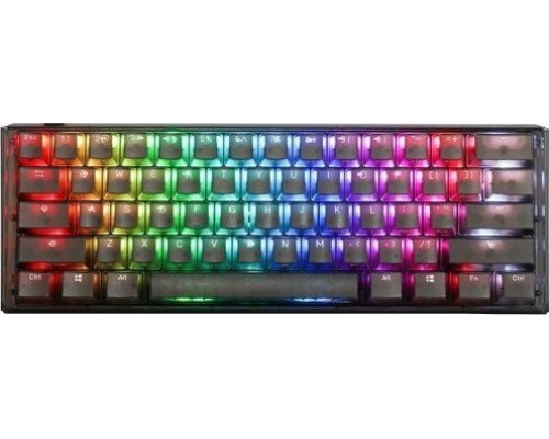 Ducky Ducky One 3 Aura Black Mini Gaming Tastatur, RGB LED - MX-Speed-Silver (US)