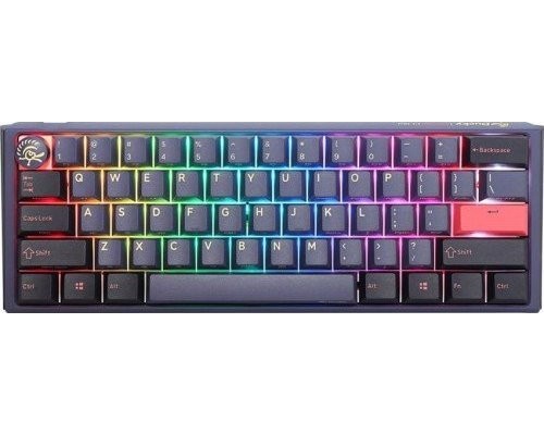 Ducky Ducky One 3 Cosmic Blue Mini Gaming Keyboard, RGB LED - MX-Red