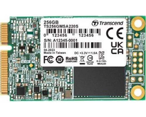 SSD Transcend 220S 256GB mSATA SATA III (TS256GMSA220S)