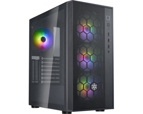 SilverStone SilverStone Fara R1 PRO V2 Midi-Tower, Tempered Glass - schwarz