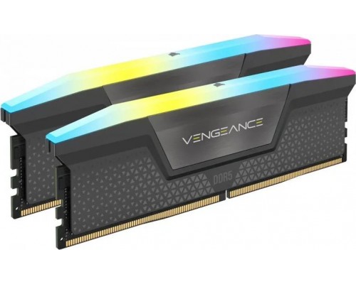 Corsair Vengeance RGB, DDR5, 32 GB, 6000MHz, CL36 (CMH32GX5M2E6000Z36)