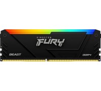 Kingston Fury Beast RGB, DDR4, 16 GB, 3600MHz, CL18 (KF436C18BB2A/16)