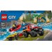 LEGO City Внедорожная пожарная машина со спасательной лодкой (60412)