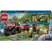 LEGO City Внедорожная пожарная машина со спасательной лодкой (60412)