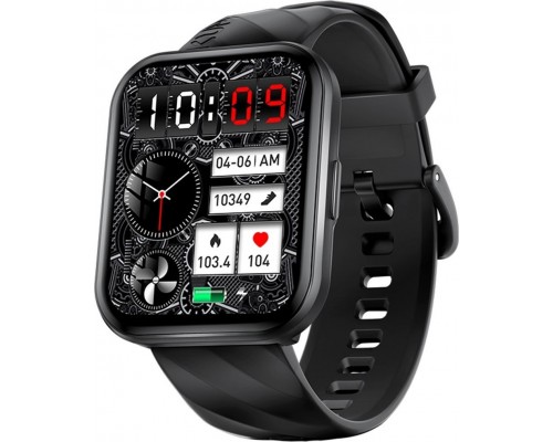 Smartwatch Kumi KU6 Meta Black  (KU-KU6M/BK)