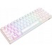 Royal Kludge  Royal Kludge RK61 RGB, Red Switch (White)