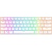 Royal Kludge  Royal Kludge RK61 RGB, Red Switch (White)