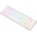 Royal Kludge  Royal Kludge RK61 RGB, Red Switch (White)