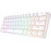 Royal Kludge  Royal Kludge RK61 RGB, Red Switch (White)