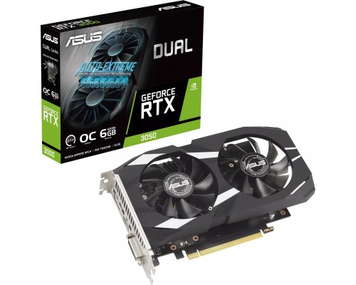Asus Dual GeForce RTX 3050 OC 6GB GDDR6 (DUAL-RTX3050-O6G)