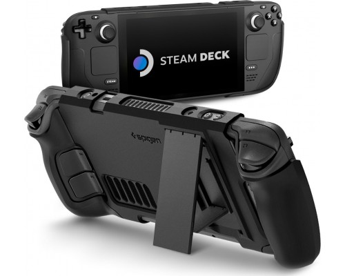 Spigen Spigen Thin Fit with Kick Stand, black - Steam Deck