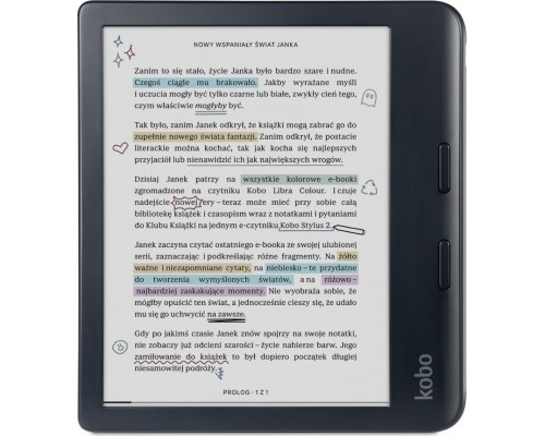 Kobo Libra Colour Black (N428-KU-BK-K-CK)