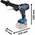 Bosch BOSCH. UD. GSB SCREWDRIVER 18V-150 C 150Nm 3x8.0Ah PROCORE LB ...