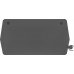 Gaming galds Ultradesk ULTRADESK Gaming galds dla gracza BOOSTER, 136x70,5 cm, 75 cm, podświetlenie RGB, uchwyt na słuchawki i napój