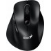 Genius Genius Ergo 9000S Mini Czarna Cichy klik Bluetooth 5.0 + 2,4GHz