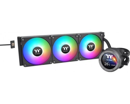 Thermaltake Thermaltake TH280 V2 Ultra EX ARGB All-In-One Cooler, water cooling (Black)