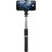 Selfie nūjiņa Crong SelfieGo Kompakta pašportreta nūjiņa Bluetooth tripods (20-101cm)