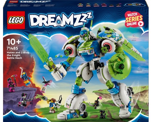 LEGO DREAMZzz robotsacīkšu braucējs Mateo un Z-Blob (71485)