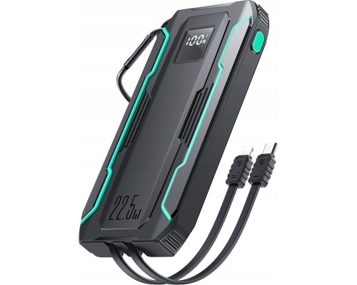 Joyroom Joyroom JR-L017 10000mAh 22.5W With built-in cable USB-C, Lightning Black