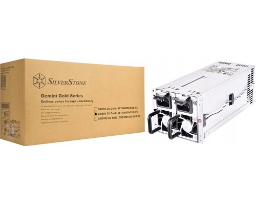 SilverStone SilverStone SST-GM800-2UG V2 redundantes 2HE-Netzteil - 800 Watt