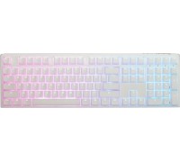Ducky Ducky One 3 Aura White Gaming Keyboard, RGB LED - MX-Red (US)